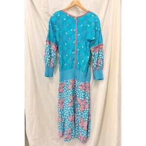 Vintage 80s Dress Jeanne Marc‎ Avant Garde Designer Dress Size 6 Whimsical